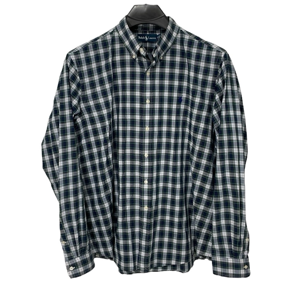 Ralph Lauren Vintage men’s‎ Size XXL plaid long sleeve button down shirt.